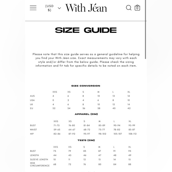 NWT With Jean white crop top - Picture 4 of 8